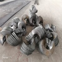 山東濰坊廠家專業(yè)生產(chǎn)單片等厚螺旋絞龍葉片，可加工4--40mm厚材